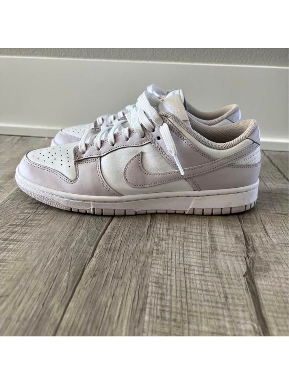 Nike Women’s Low-Top Sneakers - White and Light Pink